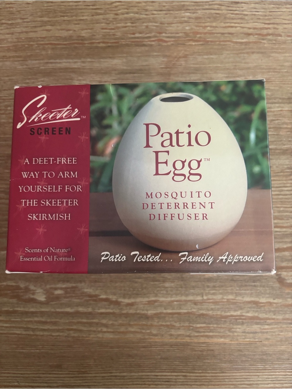 Skeeter Screen Patio Egg Mosquito Deterrent Diffuser -